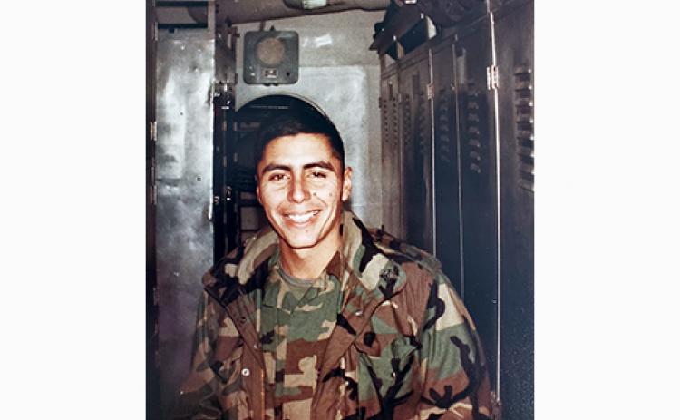 Ray Barrios was 29 years old in 1987, when he was traveling on a ship through the Mediterranean while he was serving in the U.S. Marine Corps.