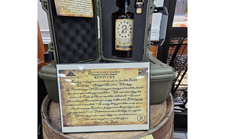 The liquor industry getting in on the Second Amendment with whiskey in a gun case. What will they think of next?
